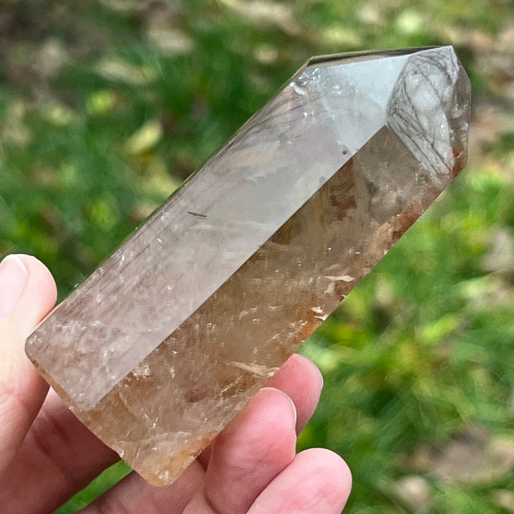 Obelisc cuart fumuriu model 24, pietre semipretioase - druzy.ro 15 
