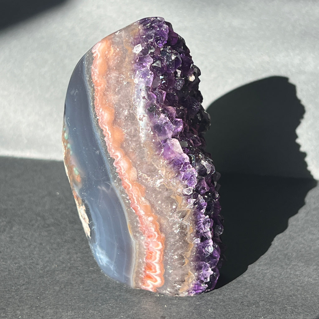 Geoda ametist Uruguay AAA model 2, pietre semipretioase - druzy.ro 11 