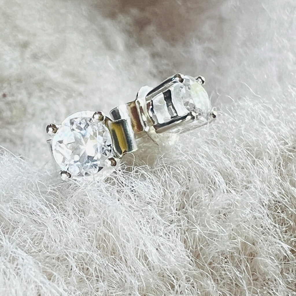 Cercei stud cuart 4 mm, druzy.ro, pietre semipretioase 1