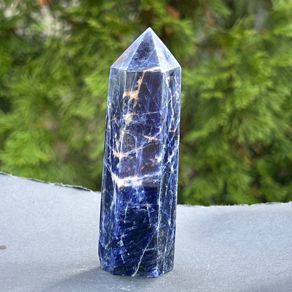 Obelisc sodalit model 3, pietre semipretioase - druzy.ro 4 