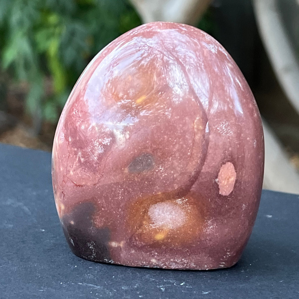 Jasp policrom sculptura forma libera model 4 Africa, druzy.ro, cristale 2