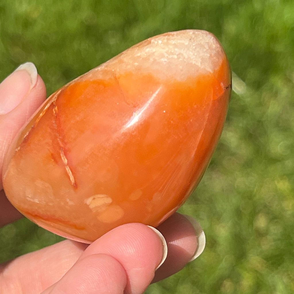 Palmstone carneol model 16A, pietre semipretioase - druzy.ro 3 