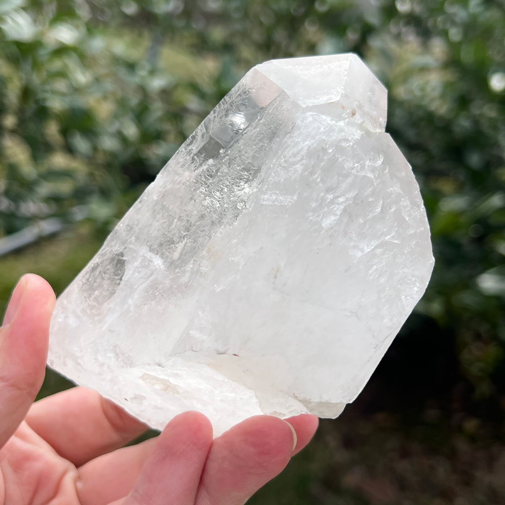 Varf cuart incolor natural, floare de mina L9, pietre semipretioase - druzy.ro 9 