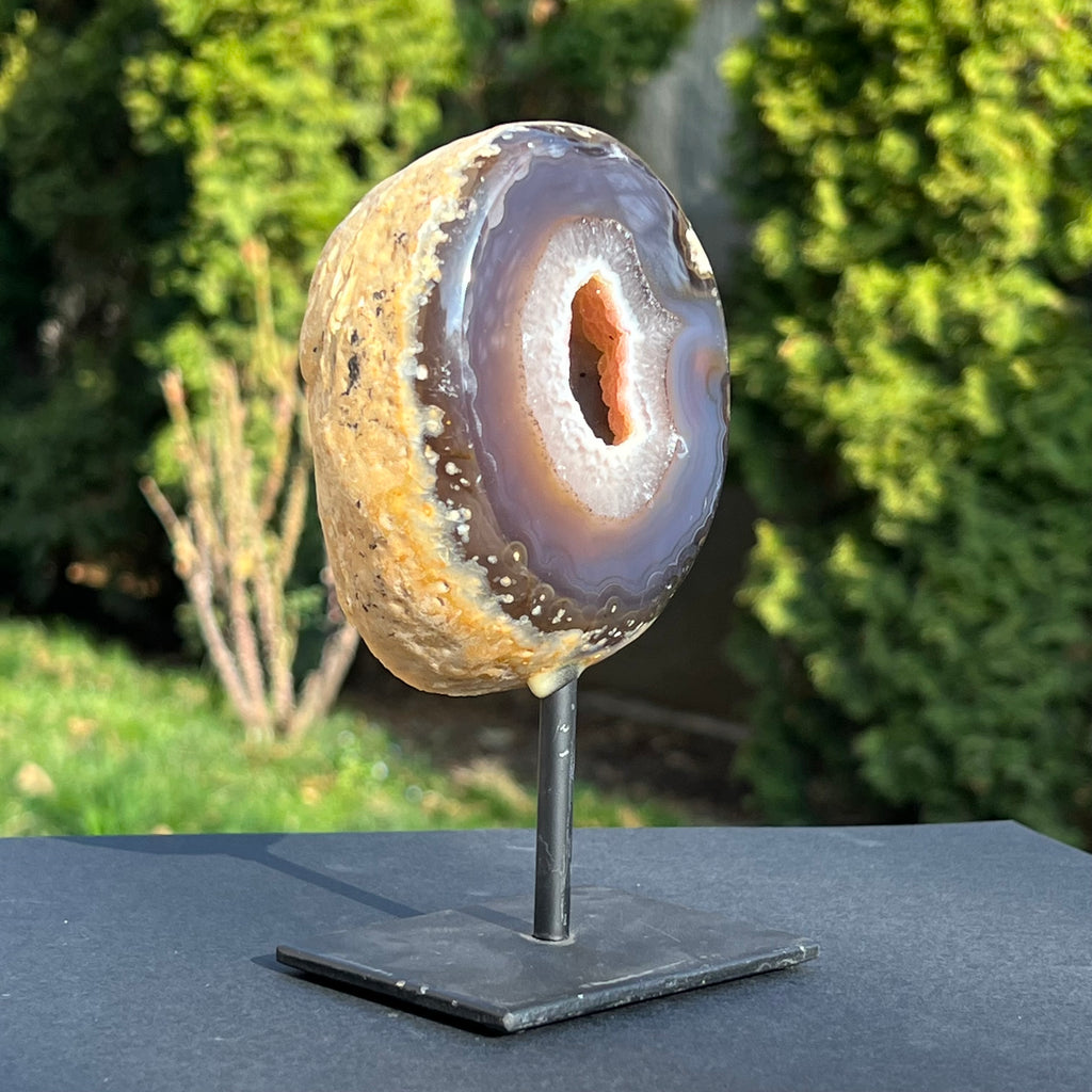 Geoda agat stand model 1, druzy.ro, cristale 6