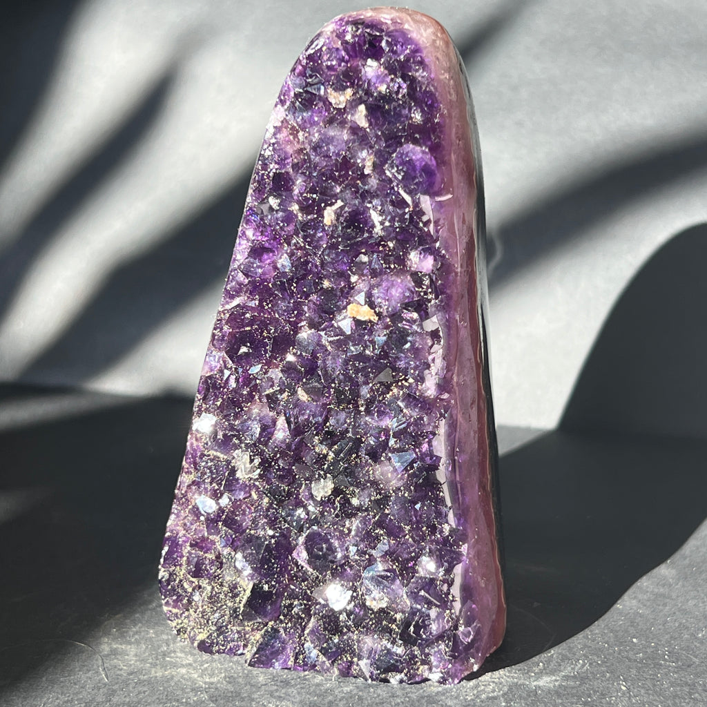 Geoda ametist Uruguay AAA model 19, pietre semipretioase - druzy.ro 2 