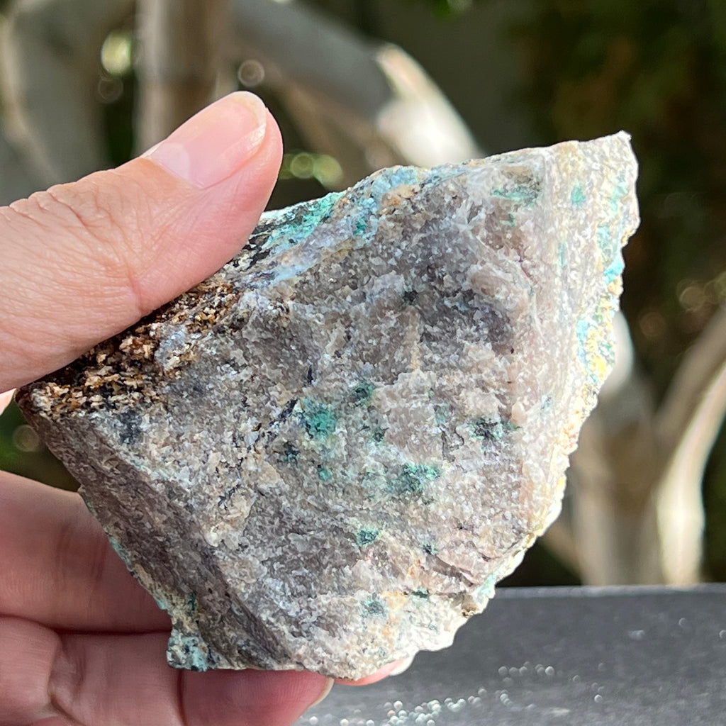 Piatra bruta crisocola druzy din Congo model 6, druzy.ro, cristale 3