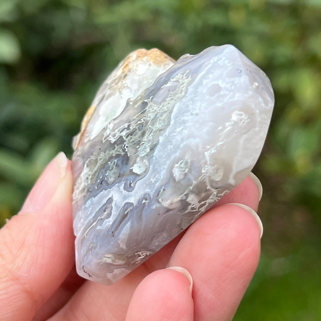 Inima agat muschi model 2, pietre semipretioase - druzy.ro 3 