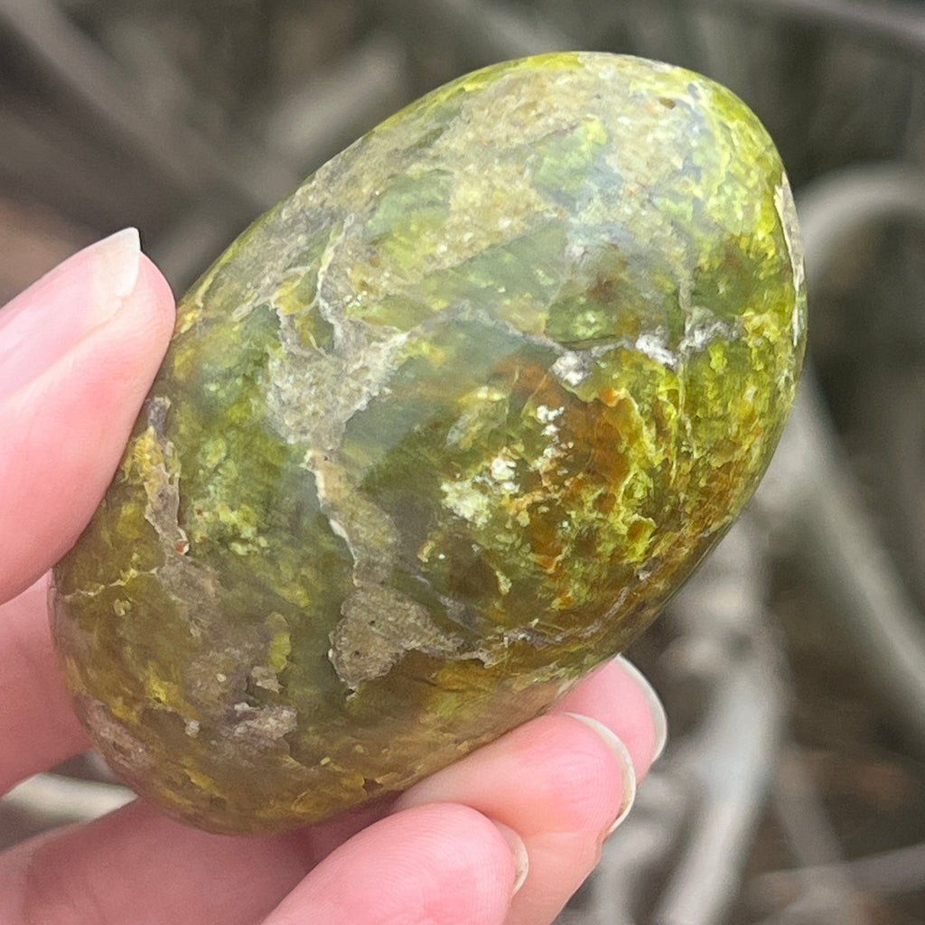Opal verde palmstone m11, pietre semipretioase - druzy.ro 6 