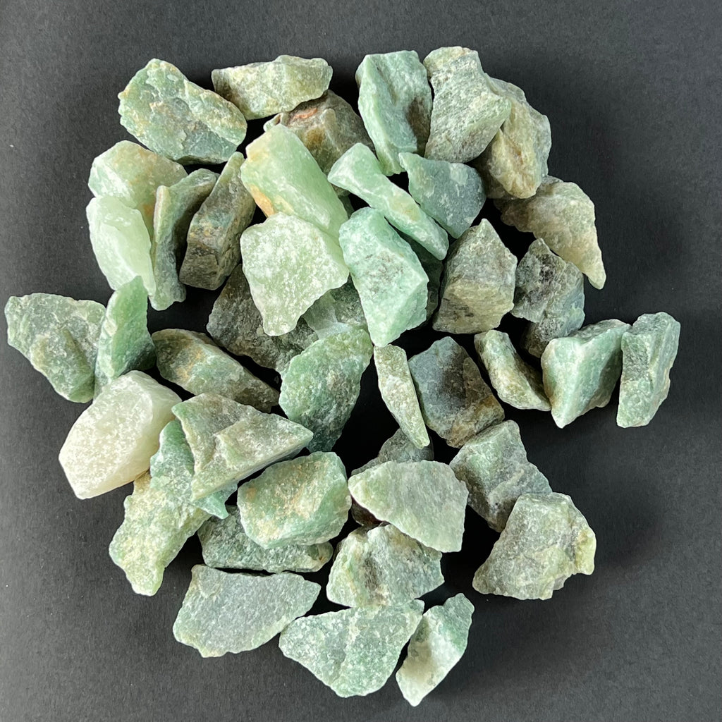 Aventurin verde piatra bruta, spartura, pietre semipretioase - druzy.ro 6