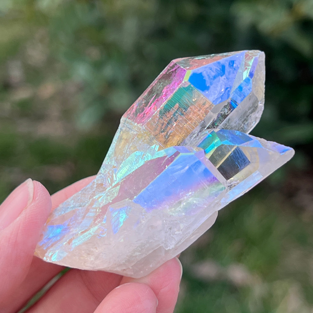 Cluster cuart incolor AURA, floare de mina m7, pietre semipretioase - druzy.ro 1 