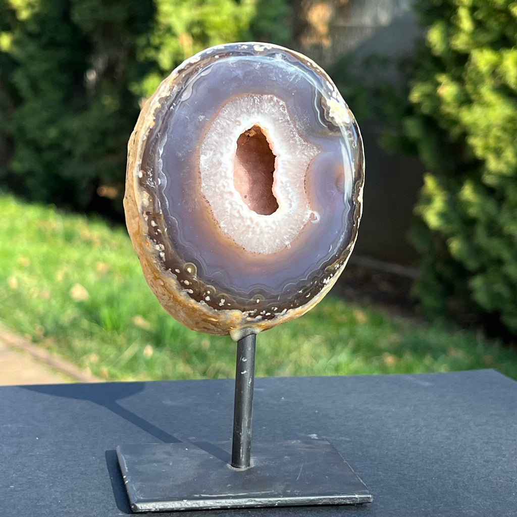 Geoda agat stand model 1, druzy.ro, cristale 8