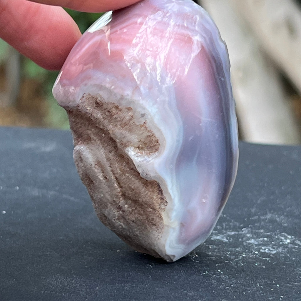 Agat de Botswana, nodul agat river model 5, druzy.ro, cristale 1