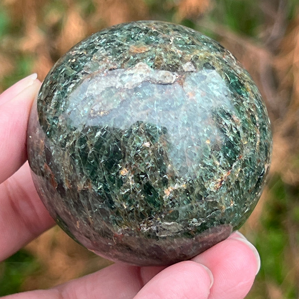 Apatit sfera model 11, pietre semipretioase - druzy.ro 10 