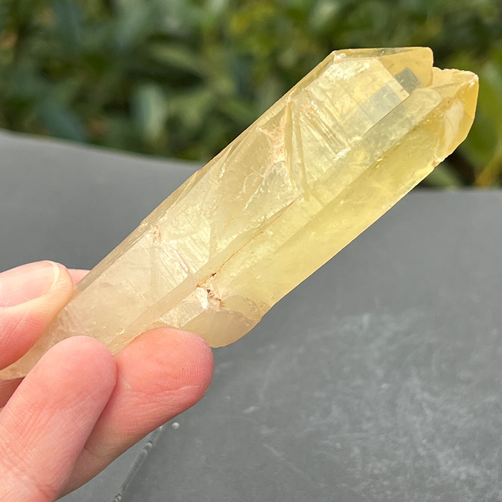 Varf citrin mina Luena, Congo model 29, pietre semipretioase - druzy.ro 5 