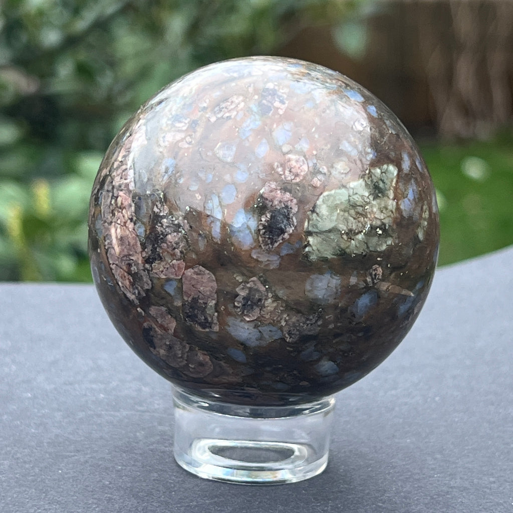 Sfera Que Sera - Llanit model 2, pietre semipretioase - druzy.ro 5 