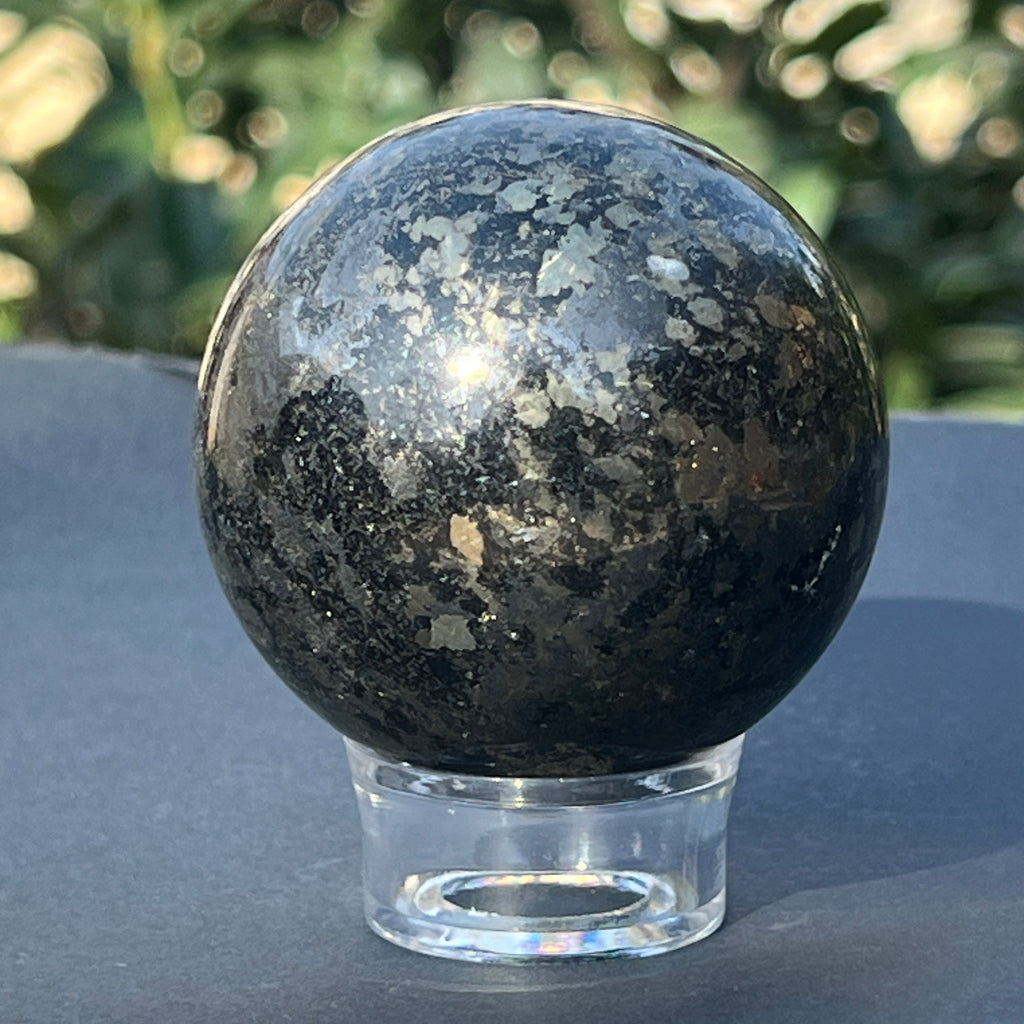 Sfera pirita model 5, pietre semipretioase - druzy.ro 2 
