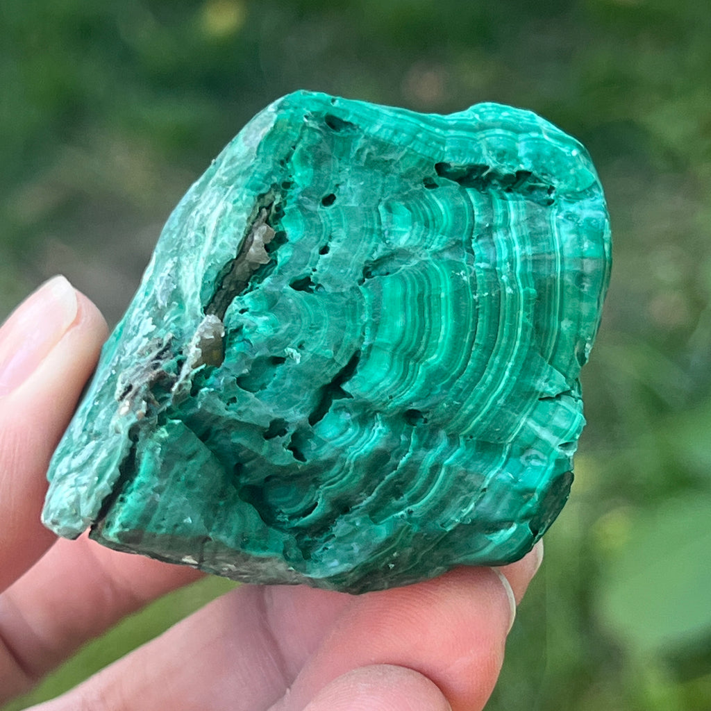 Malachit piatra bruta | Model 8, pietre semipretioase - druzy.ro 8 