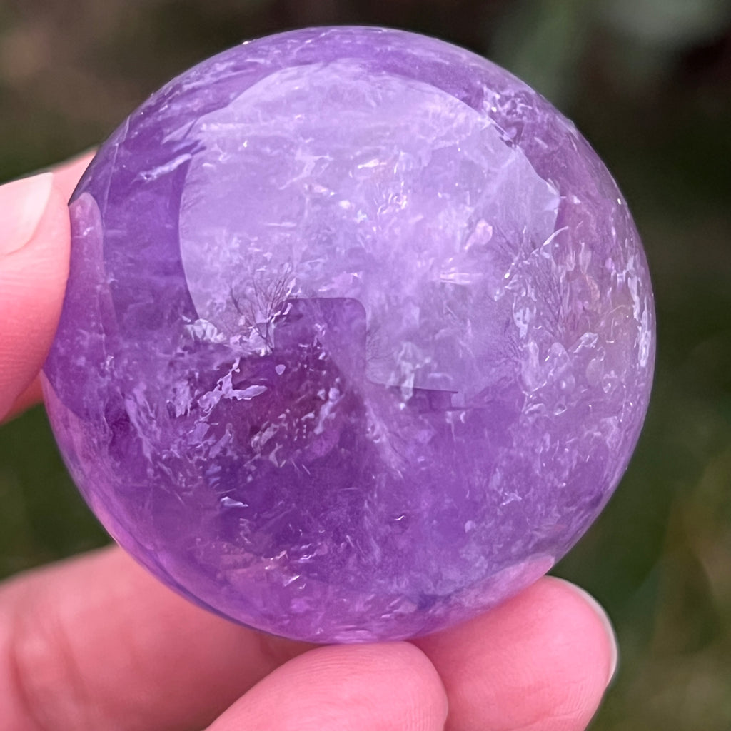 Sfera ametist AA din Brazilia model 10, pietre semipretioase - druzy.ro 3 