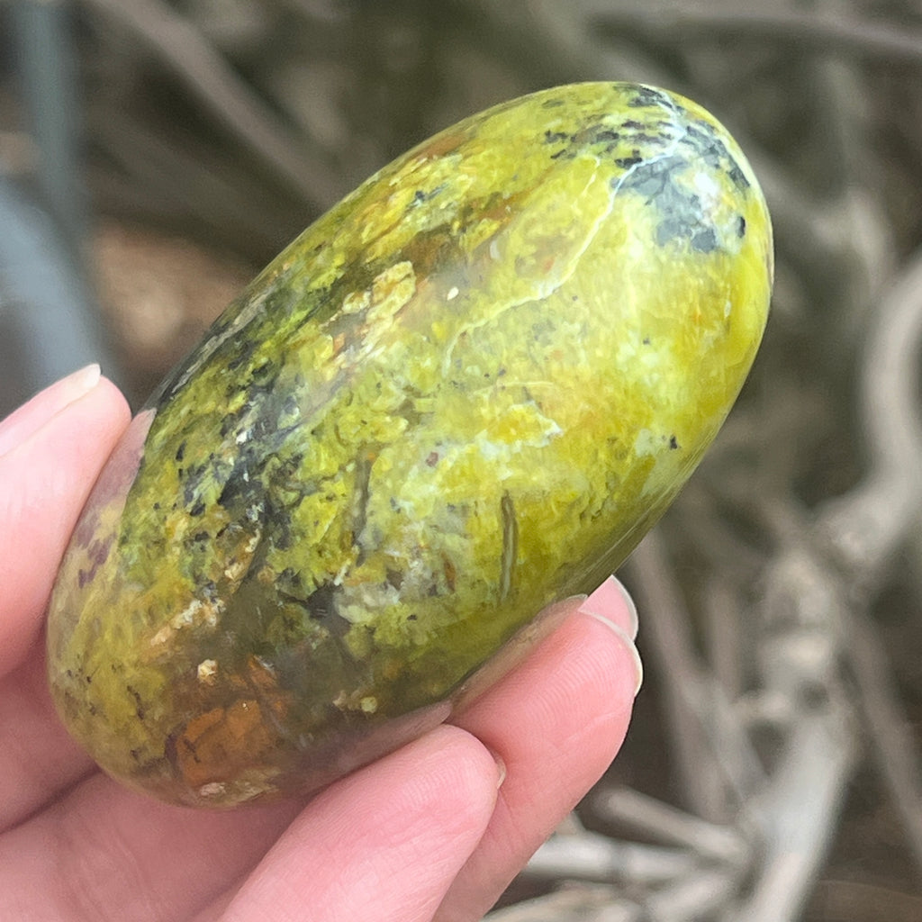 Opal verde palmstone m15, pietre semipretioase - druzy.ro 5 