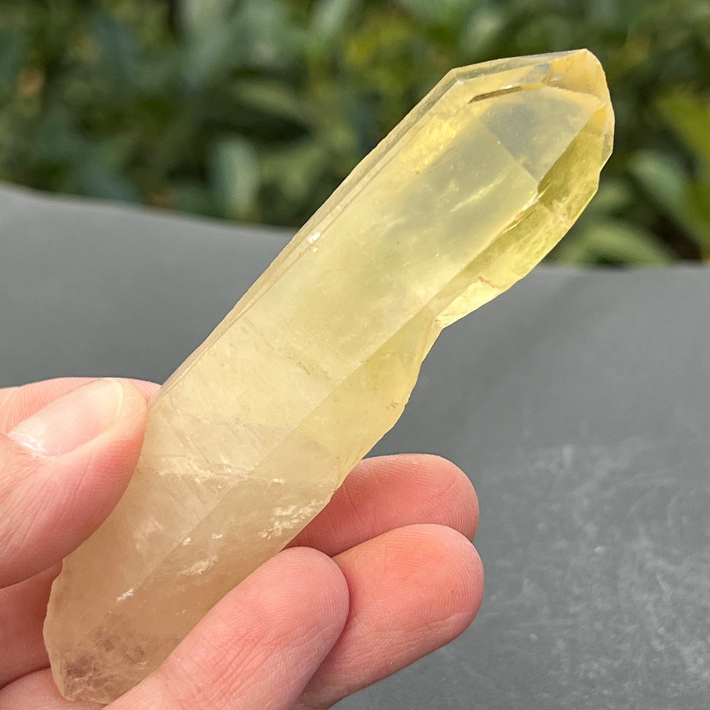 Varf citrin mina Luena, Congo model 29, pietre semipretioase - druzy.ro 3 