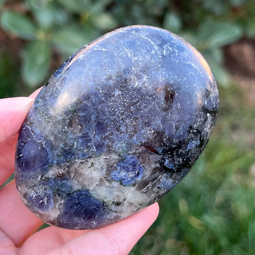 Palmstone Iolit (safir de apa) din Madagascar model 1, pietre semipretioase - druzy.ro 3 
