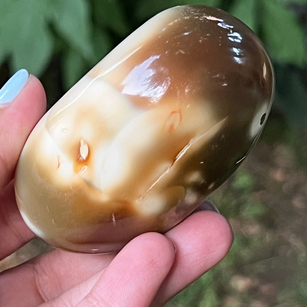 Agat Orca palmstone model 10, pietre semipretioase - druzy.ro 3 