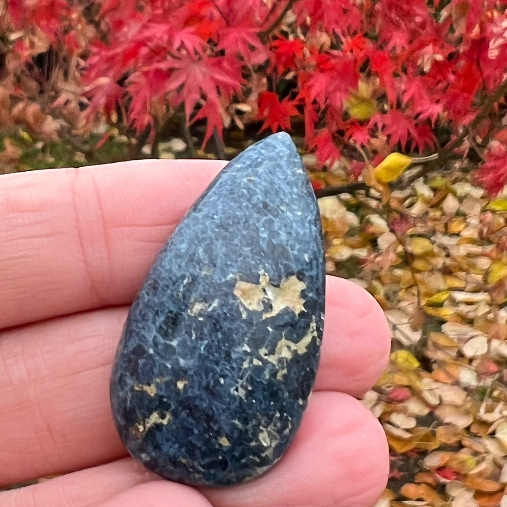 Cabochon dumortierit m2, druzy.ro, cristale 3