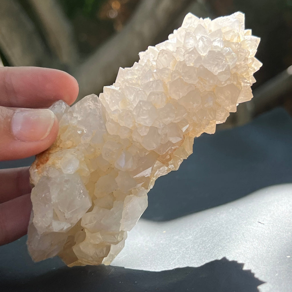 Cluster cuart cactus / cuart spirit FLOWER model F5, druzy.ro, pietre semipretioase 1