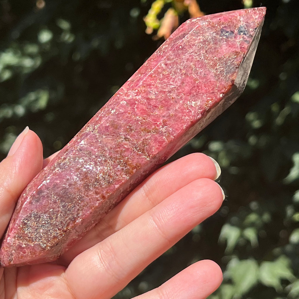 Rodonit dublu varf m6, druzy.ro, cristale 1