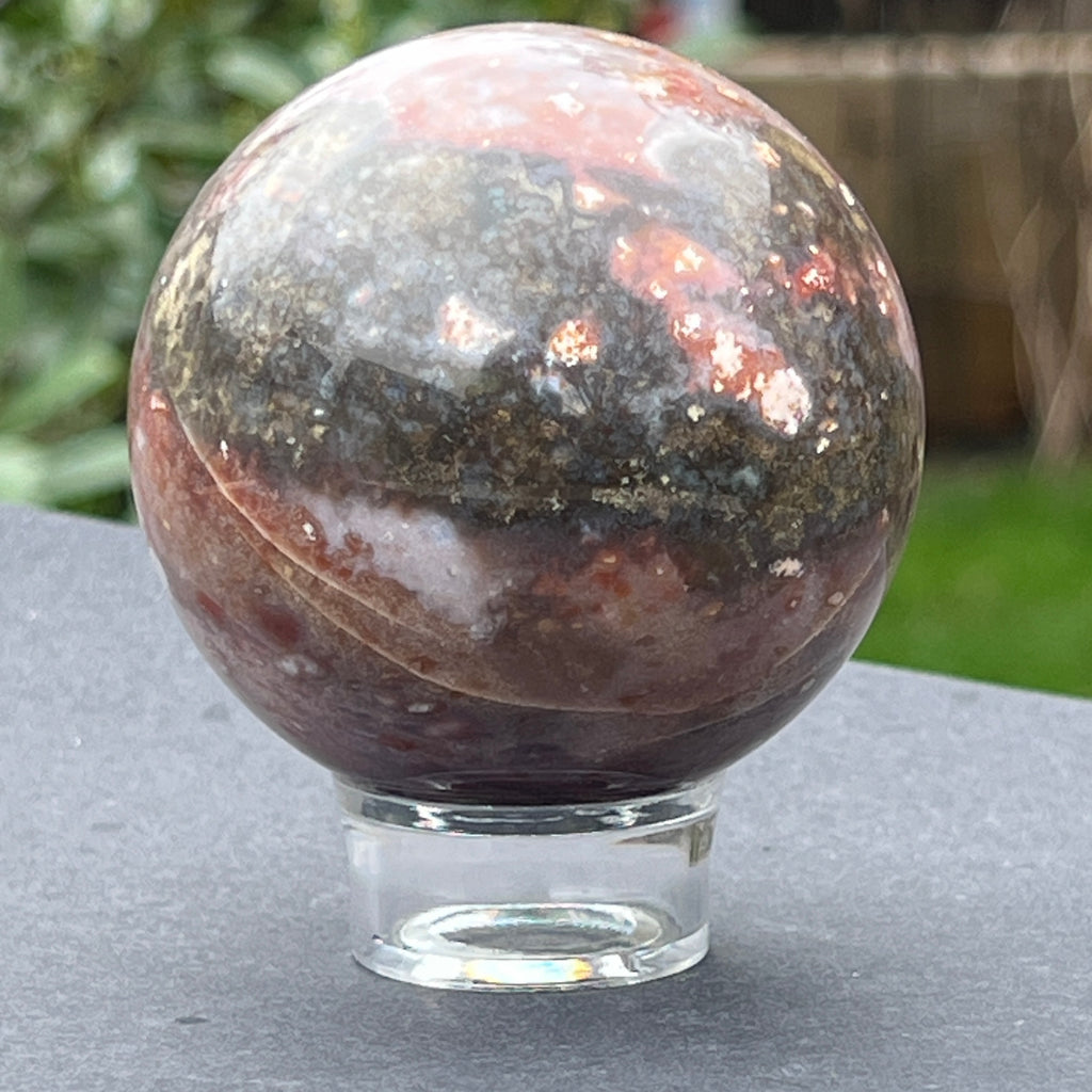Sfera sardonix model 5, pietre semipretioase - druzy.ro 2 