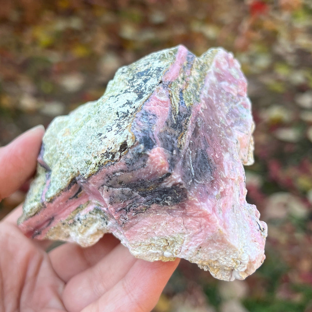 Opal roz piatra bruta (din Peru) model L1, pietre semipretioase - druzy.ro 2 