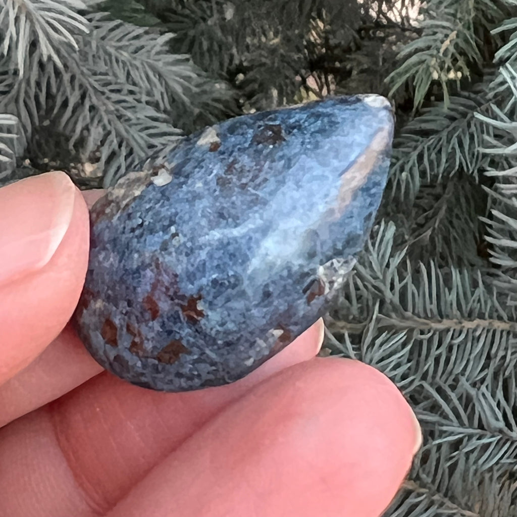 Cabochon dumortierit m8, druzy.ro, cristale 3