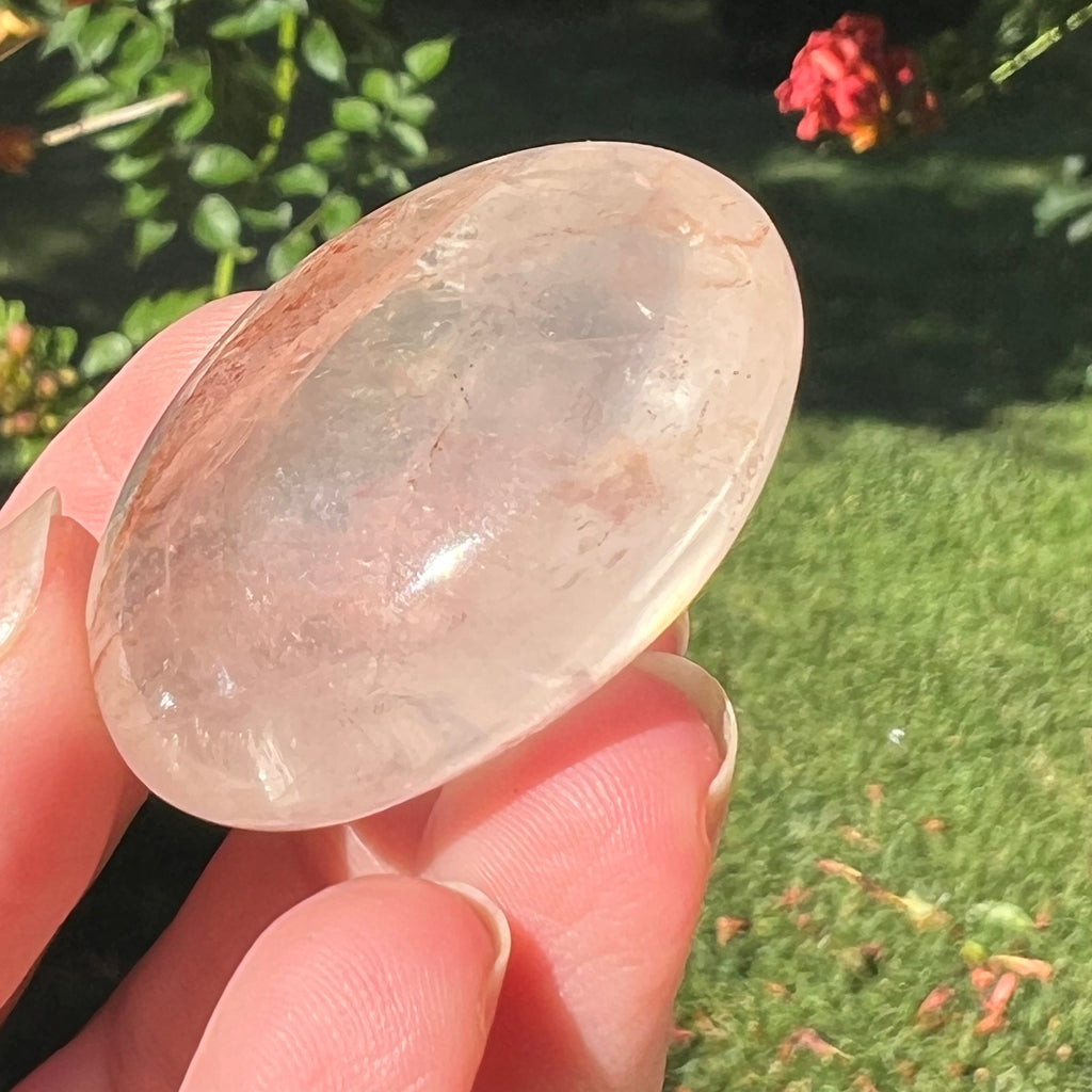 Palmstone cuart rosu hematoid Madagascar m5, cuart de foc, pietre semipretioase - druzy.ro 2