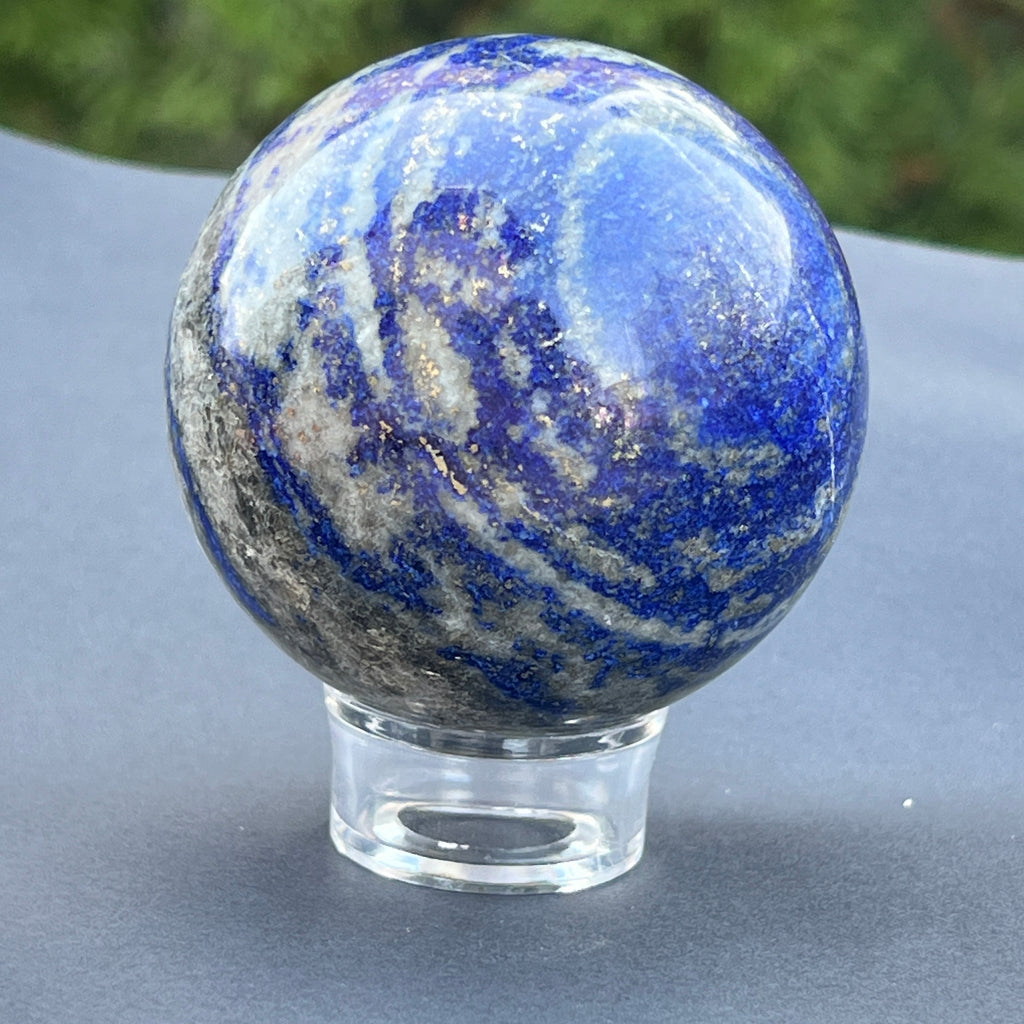 Sfera Lapis Lazuli model 3, pietre semipretioase - druzy.ro 2 
