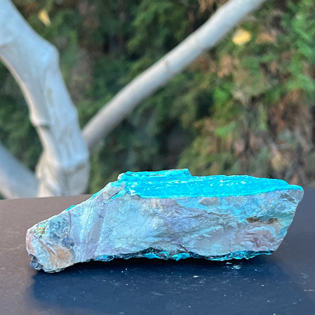 Cluster crisocola piatra bruta model 2A, druzy.ro, cristale 4
