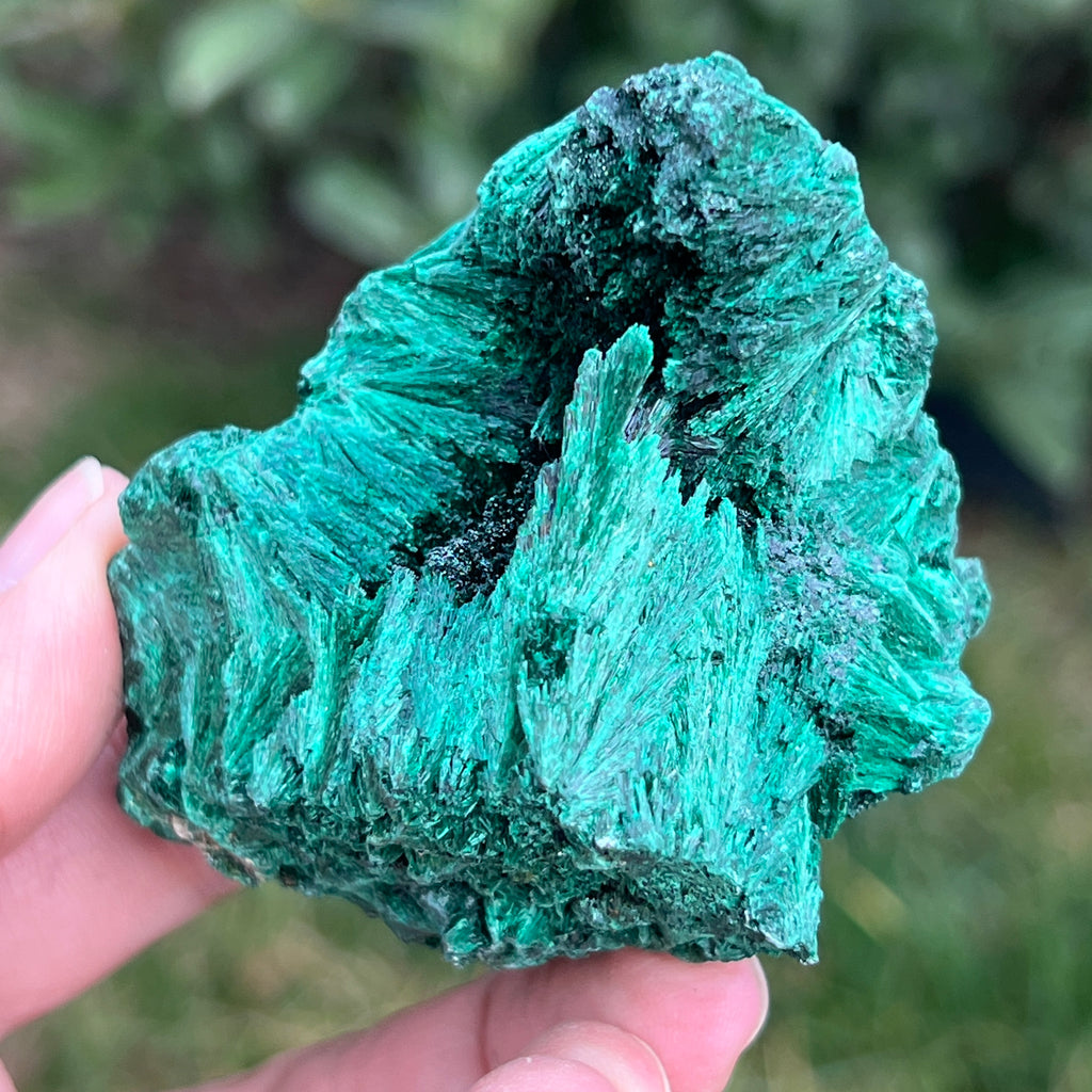 Malachit matasos piatra bruta m3, pietre semipretioase - druzy.ro 8 