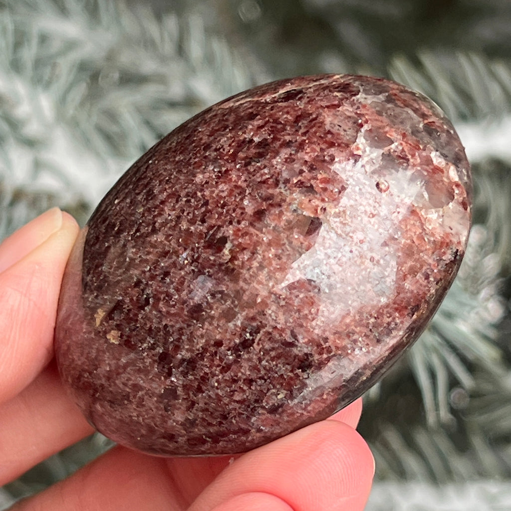 Granat palmstone model 5, pietre semipretioase - druzy.ro 7 