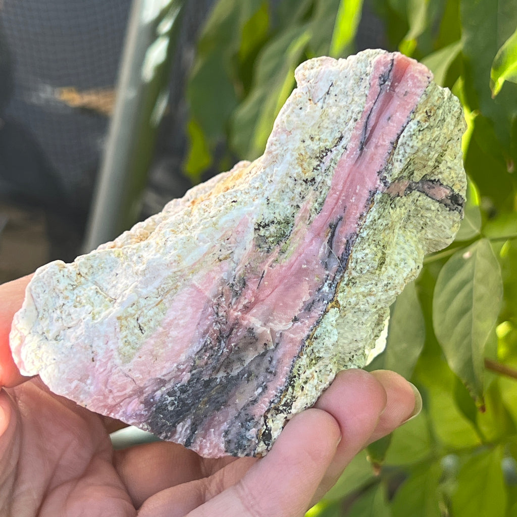 Opal roz piatra bruta (din Peru) model L1, pietre semipretioase - druzy.ro 6 