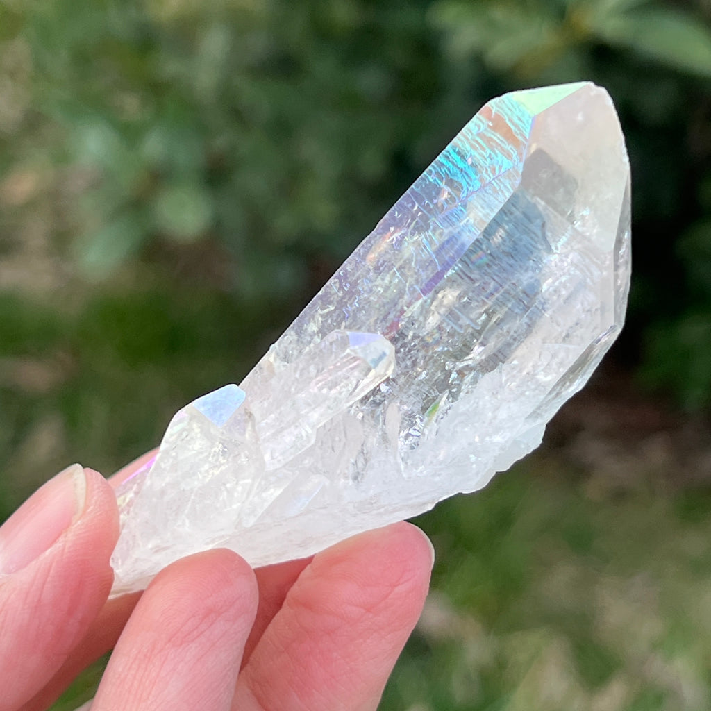 Cluster cuart incolor AURA, floare de mina m5, pietre semipretioase - druzy.ro 11 