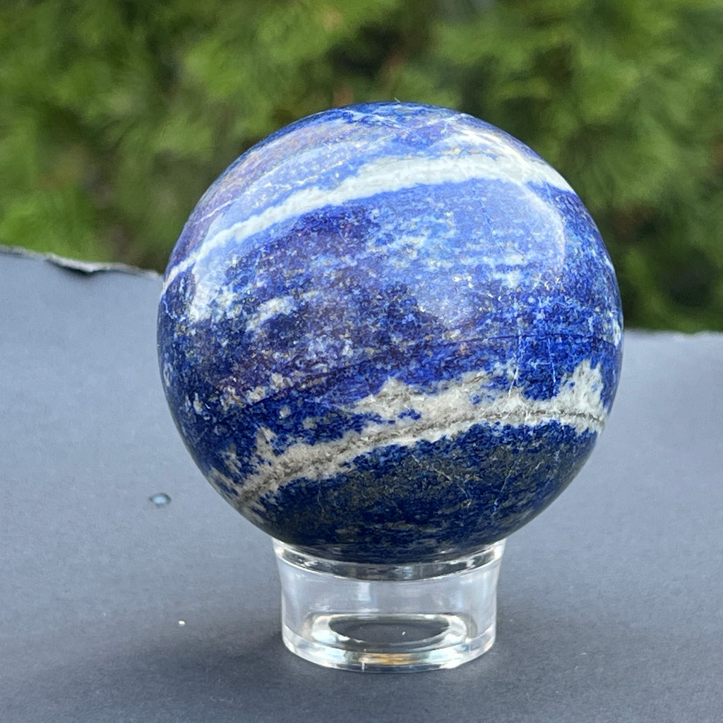Sfera Lapis Lazuli model 8, pietre semipretioase - druzy.ro 2 