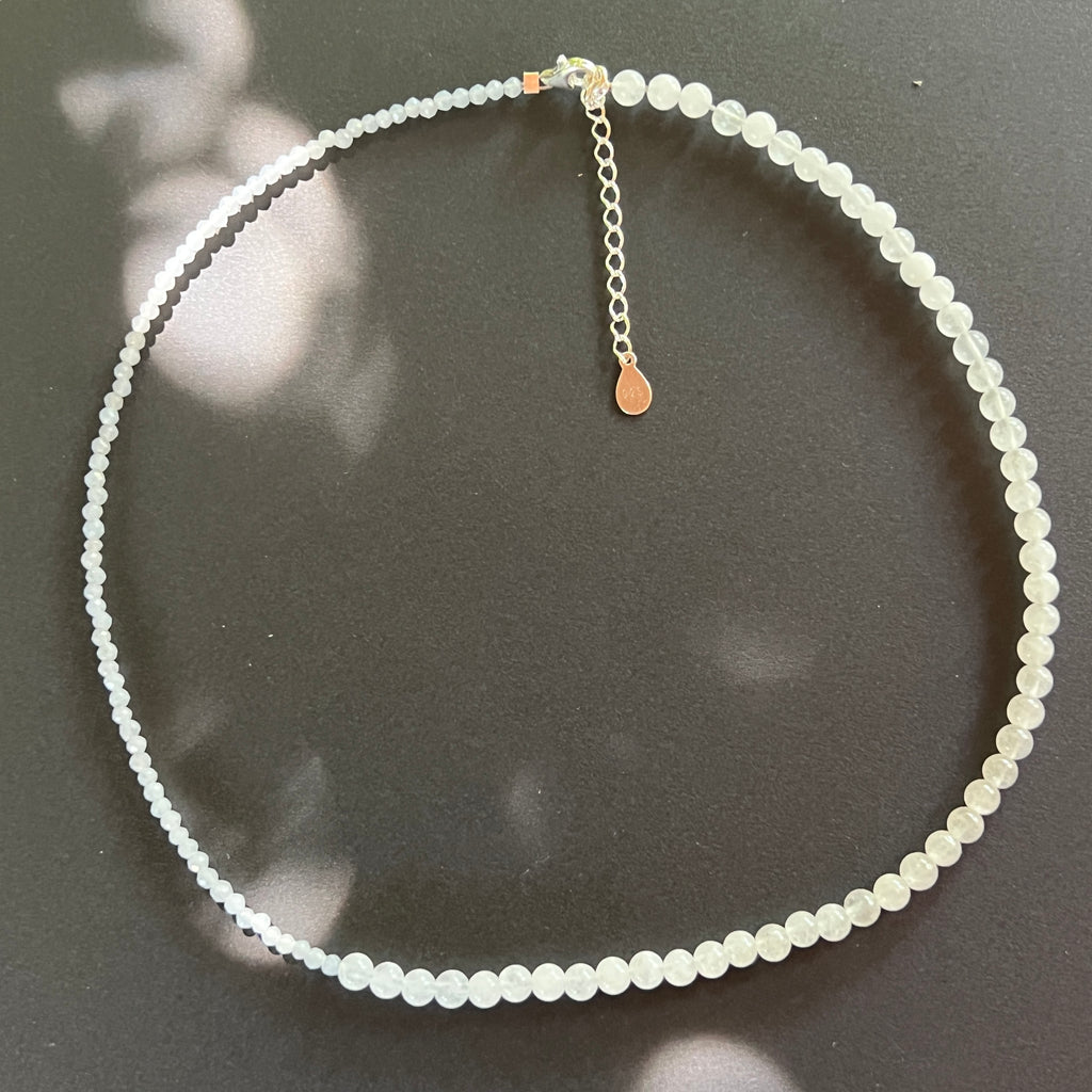 Colier angelit si jad Celestia#70, pietre semipretioase - druzy.ro 3 