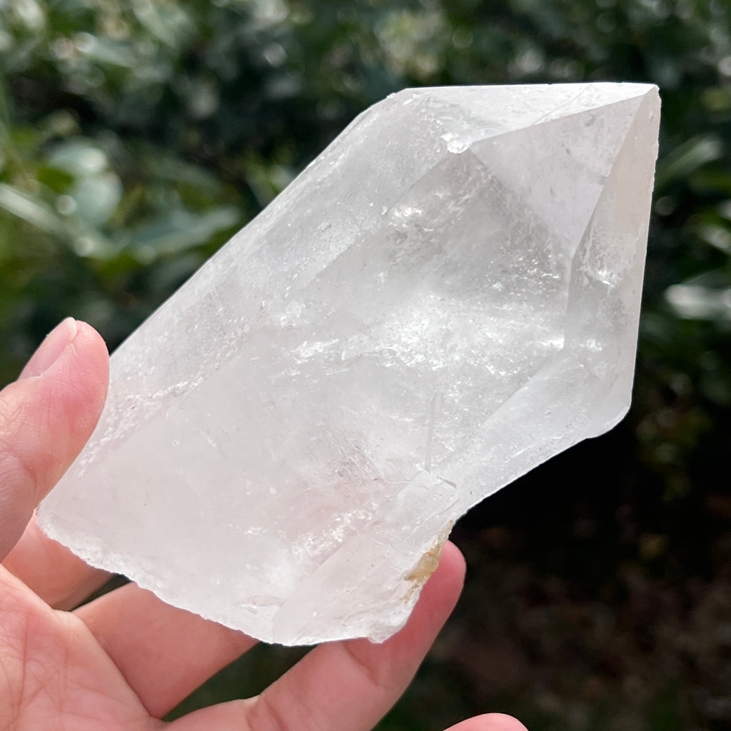 Varf cuart incolor natural, floare de mina L13, pietre semipretioase - druzy.ro 2 
