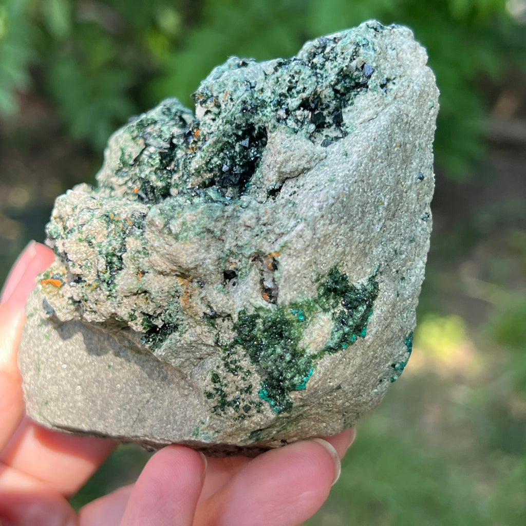 Libethenit floare de mina din Congo model 12, pietre semipretioase - druzy.ro 4 
