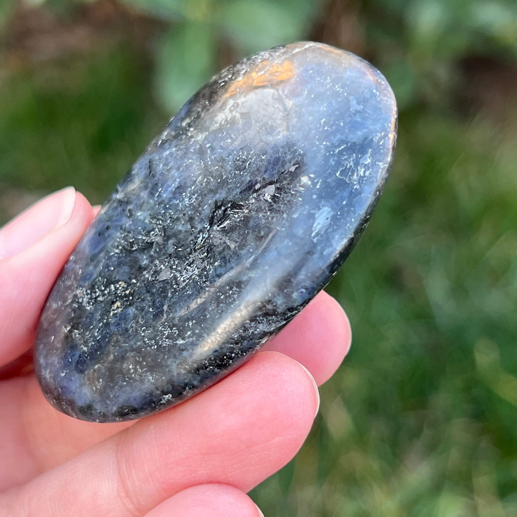 Palmstone Iolit (safir de apa) din Madagascar model 4, pietre semipretioase - druzy.ro 4 