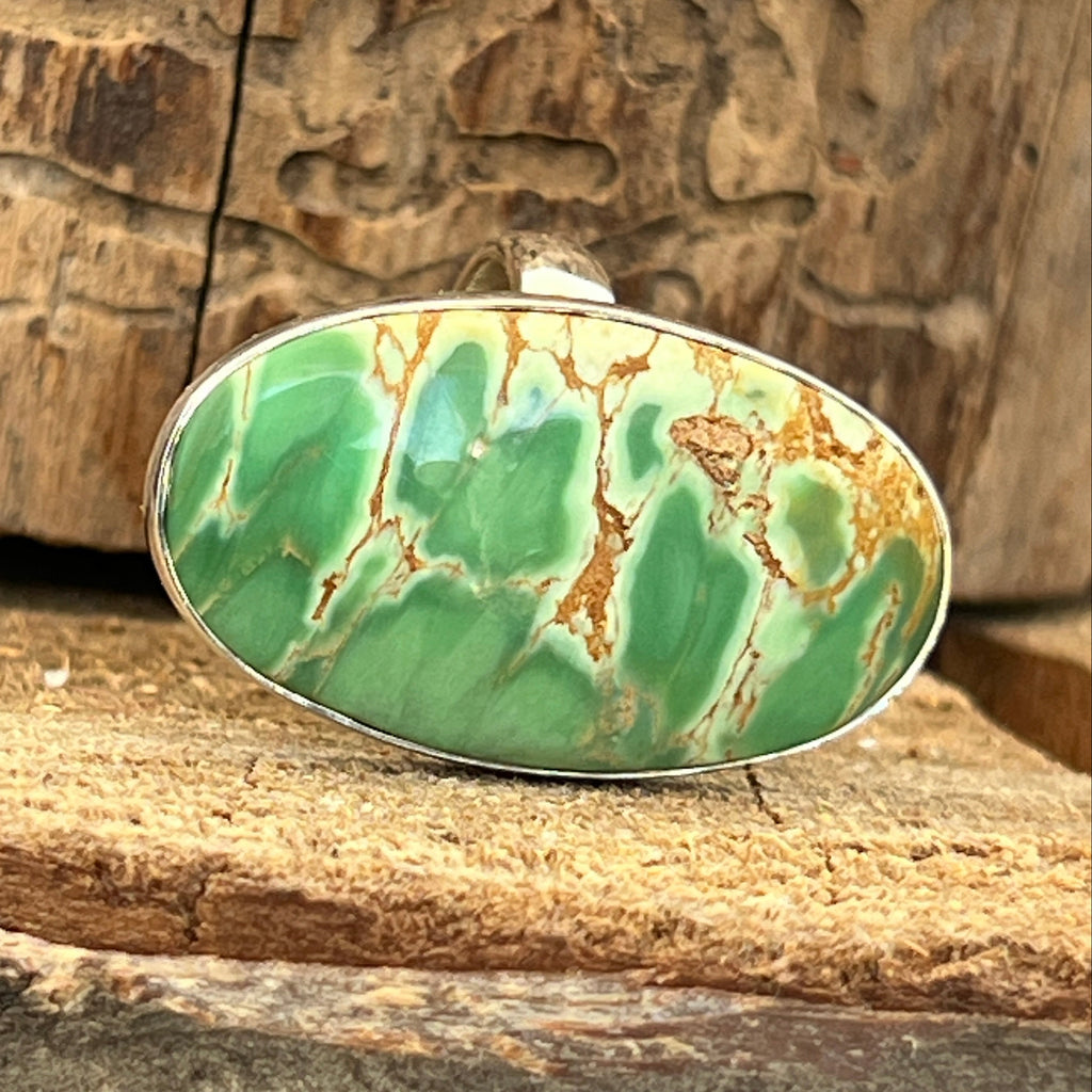 Inel variscit din argint  | Model 2, pietre semipretioase - druzy.ro 1 