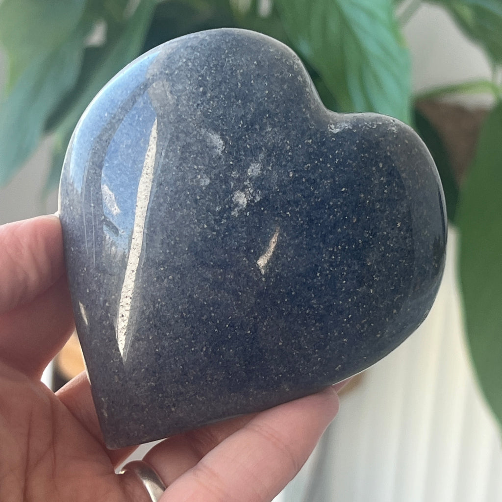 Inima lazulit din Madagascar | Model 6, pietre semipretioase - druzy.ro 3 