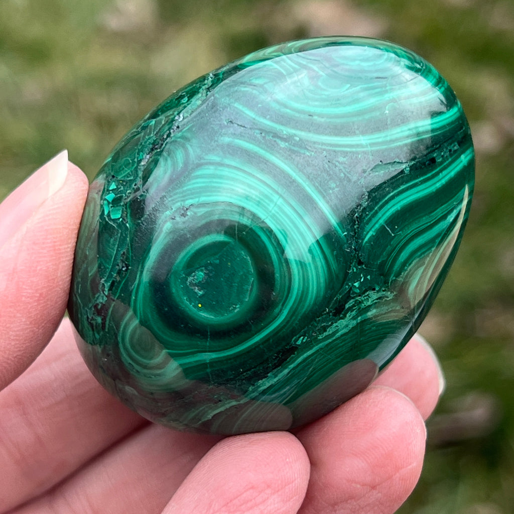 Ou malachit din Congo model 4, pietre semipretioase - druzy.ro 6 