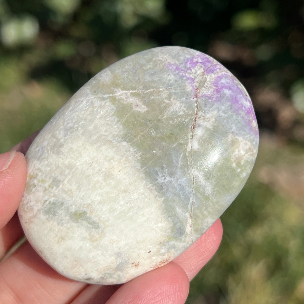 Hackmanit mov Uv reactive palmstone m10, pietre semipretioase - druzy.ro 7 