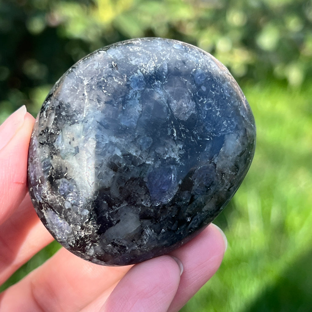 Palmstone Iolit (safir de apa) din Madagascar model 2, pietre semipretioase - druzy.ro 8 