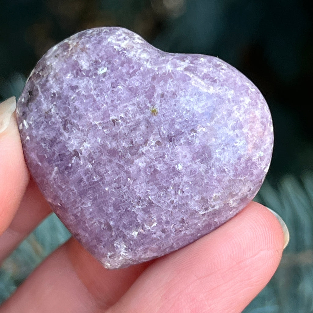 Lepidolit inima m12, pietre semipretioase - druzy.ro 2 